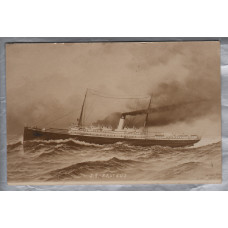 `S.S Proteus` - Antonio Jacob - Steam Passenger Ship - Postally Unused - Producer Unknown - Undivided Back