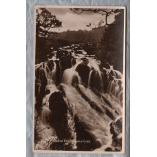 `Swallow Falls - Bettws y Coed` - Postally Used - Llandudno 15th July 1932 Postmark - H.Jones Postcard