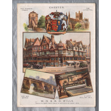 `Chester - Cities of Britain` - No.4 in a series of 12 - W.D & H.O Wills - Imperial Tobacco Company Limited Card