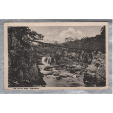 Strathpeffer - `The Falls of Rogie` - Postally Used - Forres July 18th 1912 Postmark - George Souter Postcard