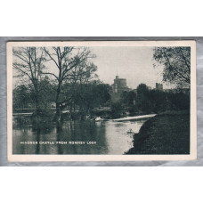`Windsor Castle From Romney Lock` - London - Postally Unused - Undivided Back - Producer Unknown