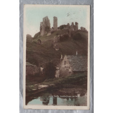 `Corfe Castle from Old Mill` - Dorset - Postally Used - Swanage 2nd September 19?? - Unknown Producer