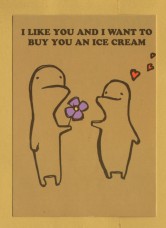 `Softjellyjunglecustard by Matt Soffe` - Postally Unused - Boomerang Media Postcard.