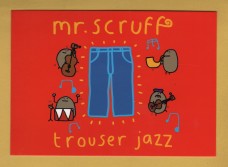 `Mr Scruff, Trouser Jazz - 2002` - Postally Unused - Boomerang Media Postcard.
