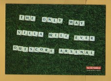 `Scrabble, Every Word Counts` - Postally Unused - Boomerang Media Postcard.