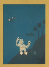 `Party Animal by John Wallis` - Postally Unused - Boomerang Media Postcard.