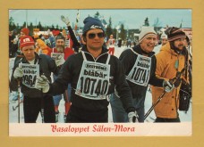 `Vasaloppet Salen-Mora` - Postally Used-1982 - Gerhards Postcard.