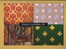 `Walls Closing In? - M.G Prize Draw` - From 2002 - Postally Unused - Boomerang Media Postcard.