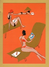 `ME by Celestino Garcia, Fashion Illustrator` - Postally Unused - Boomerang Media Postcard.