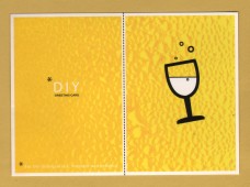 `*DIY Greeting Card - * For the Disorganised, Indolent and Yielding` - Postally Unused - Boomerang Media Postcard.