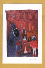 `Alba, Five Centuries of Palio by Gianni Do` - Postally Unused - Producer Unknown Postcard.