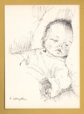 `How Sleepy by Spang Olsen` - Postally Unused - Pictura Graphica Postcard.