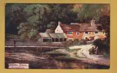 `Derbyshire Dales - `Monsal Dale, Derbyshire` - Oilette - 1356` - Postally Unused - Raphael Tuck & Sons Postcard.