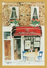 `Books For Cooks, 4 Blenheim Crescent` - Postally Unused - Books For Cooks Postcard.
