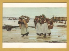 `Fishwives by Walter Langley` - Postally Unused - Beric Tempest Postcard.