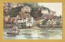 `KINGSWEAR, Devon by David Skipp` - Postally Unused - Town & Country Prints Postcard.