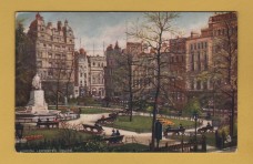 `London - `London, Leicester Square` - Oilette - 7219` - Postally Unused - Raphael Tuck & Sons Postcard.