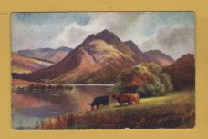 `Through The Trossachs Series - `Loch Arklet` - Oilette - 6679` - Postally Unused - Raphael Tuck & Sons Postcard.