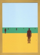 `Another Place by Anthony Gormley` - Postally Unused - My World Postcard.