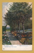 `Gardens of Kent - `Between Spring and Summer` - Oilette - 6237` - Postally Unused - Raphael Tuck & Sons Postcard.
