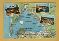 `Bassin d`Arcachon` - Postally Used-1981 - Artaud Brothers Postcard