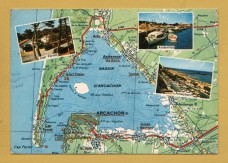 `Bassin d`Arcachon` - Postally Used-1981 - Artaud Brothers Postcard