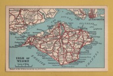 `Isle of Wight` - Postally Unused - G.Dean Postcard