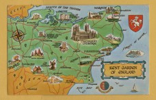 `Kent Garden of England` - Postally Used-1969 - D.Bennett Postcard `Kent Garden of England` - Postally Used-1969 - D.Bennett Postcard