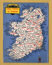 `Eire - Clan Names of Ireland` - Postally Unused - Anthony Matthews Postcard `Eire - Clan Names of Ireland` - Postally Unused - Anthony Matthews Postcard