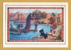 `The Return Of The Loch Ness Monster` - Postally Unused - Whiteholme Postcard