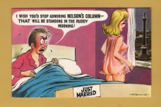 `I Wish You`d Stop Admiring Nelson`s Column....Comic Series 1094` - Postally Unused - Bamford & Co Ltd Postcard