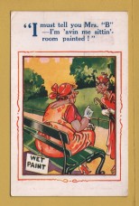 `I Must Tell You Mrs "B".....` - Postally Used-1936 - H.B.Ltd Postcard