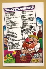 `Scotsmenu......` - Postally Unused - The McCormick Collection Postcard