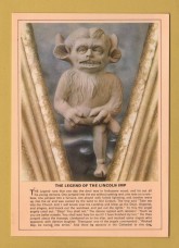 `The Legend of The Lincoln Imp`- Postally Unused - J.Salmond Postcard.