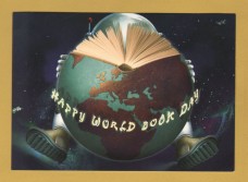`Happy World Book Day - Spread the Word - 2006`- Postally Unused - World Book Day Postcard.