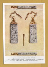 `The Oldest Watch In The World - From a Painting by Noel Edwards`- Postally Unused - Noel Edwards Postcard.