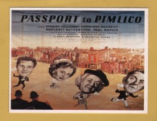 `Passport to Pimlico - Copy of Poster`- Postally Unused - Unknown Producer