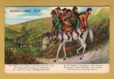 `WIDDECOME FAIR - Tom Pearce, Tom Pearce....`- Postally Unused - Photo Precision Postcard.
