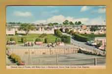 `General View of Chalets, With Devon Court in Background. Devon Coast Country Club, Paignton`- Postally Unused (although message to rear) - E.T.W.Dennis Postcard. `General View of Chalets, With Devon Court in Background. Devon Coast Country Club, Paignton`- Postally Unused (although message to rear) - E.T.W.Dennis Postcard.