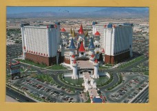 `Excalibur Hotel/Casino - Las Vegas,1990`- Postally Unused - Hotel Postcard.