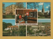 `Post Office Philatelic Centre Norwich`- Postally Unused - Jarrold & Sons Postcard.