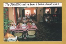 `The Old Mill Country House - Hotel and Restaurant - Harbertonford`- Postally Unused - Hotel Postcard.