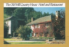 `The Old Mill Country House - Hotel and Restaurant - Harbertonford`- Postally Unused - Hotel Postcard.