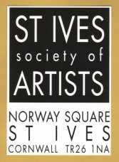 `ST IVES Society of Artists - Exhibition 2018`- Postally Unused - Society Postcard.