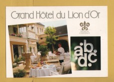 `Grand Hotel du Lion d`Or - Romoranthin-Lanthenay`- Postally Unused - Eliophote Postcard.