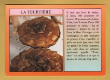 `N 1755 - Cuisine De Gascogne - La Tourtiere`- Postally Used-1990 - Elee Postcard.