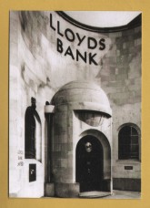 `Lloyd`s Bank - Teddington Branch, 1929` from 2015 - Postally Unused - Lloyd`s Postcard.