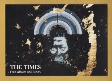 `THE TIMES - Free Albums on iTunes` - Code Expired 2010 - Postally Unused - Times Postcard.