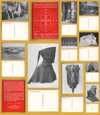 `"Danish Expeditions" - Exhibition in The Royal Festival Hall - Sept/Oct 1968 - 10 Postcards` - Postally Unused - Exhibition Postcards.