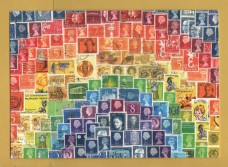 `Stamp Rainbow - Germany`- Postally Used-2023 - Papersisters Postcard.